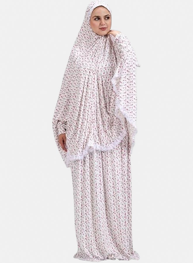 Isdal with 2 Pieces "Khimar & skirt"